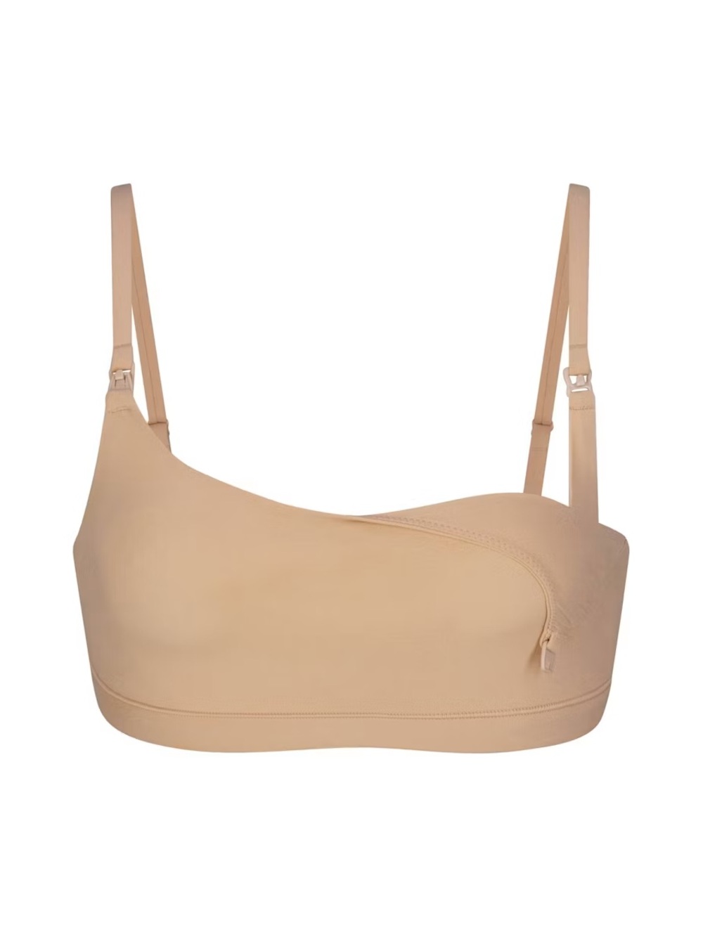 Skims Fits Everybody Maternity Nursing Scoop Bralette - Clay - NWT